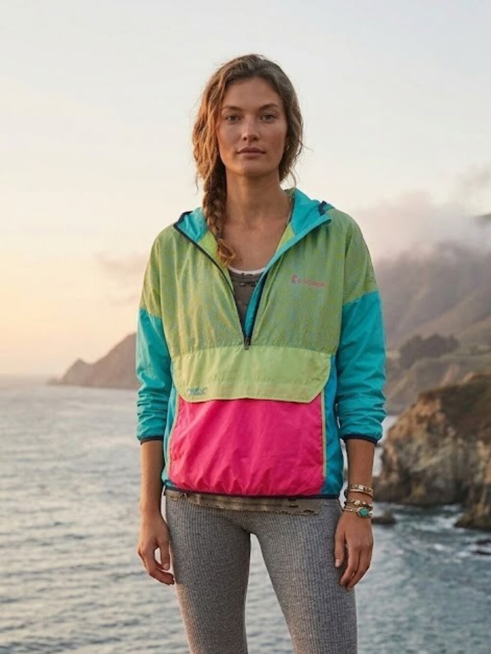 Cotopaxi X Teva Teca Colour Block Windbreaker Size L